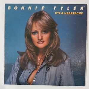 Bonnie Tyler "It's a Heartache" Vinyl Album - Blue Cover